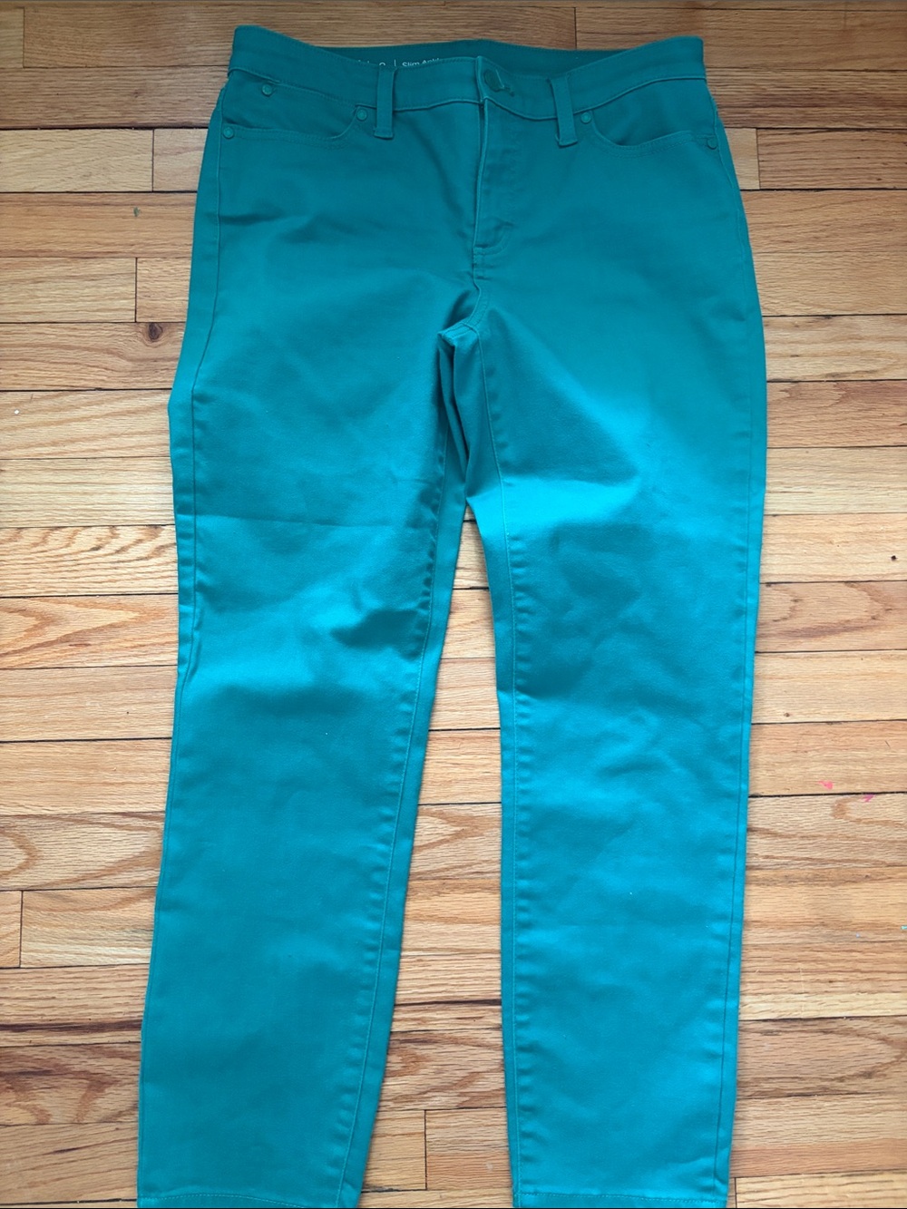 Talbots Emerald Green Skinny Jeans